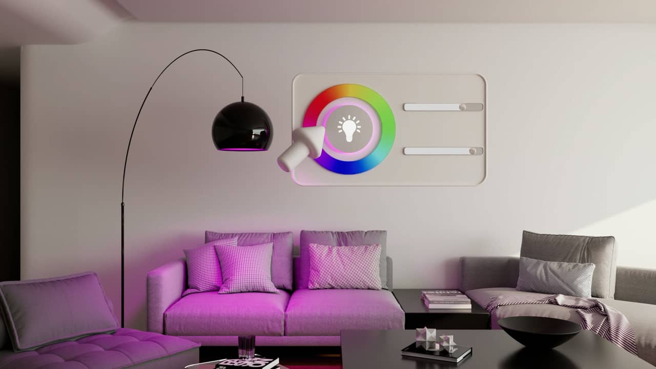Architectural interior render