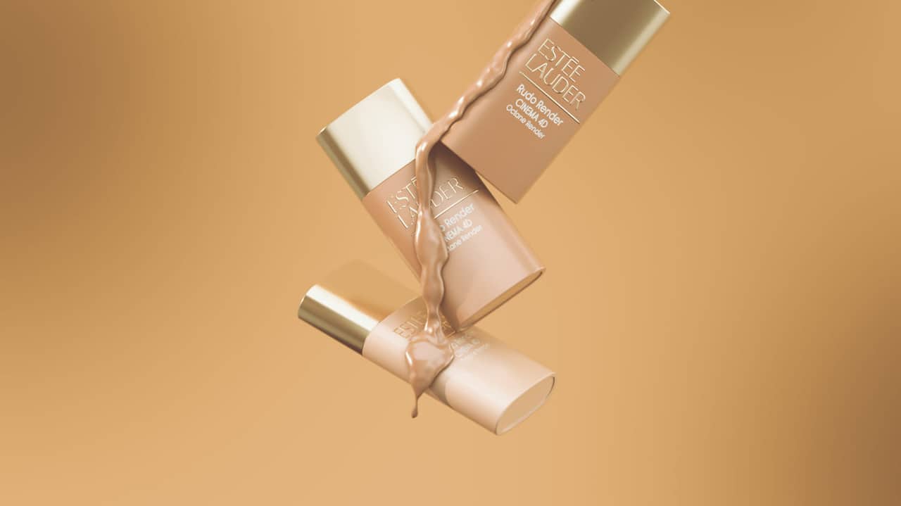 Beauty product film frame