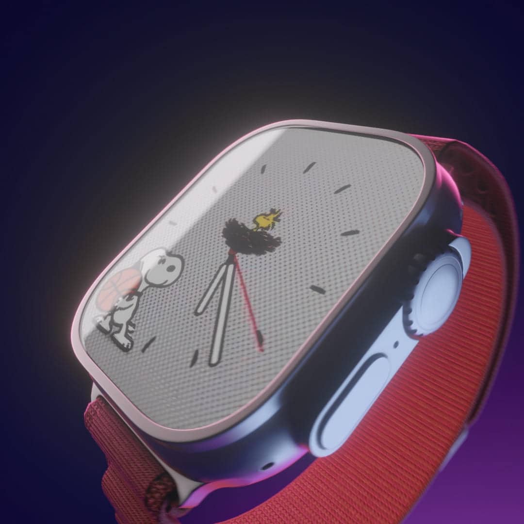 Wearable render — display treatment — frame 02