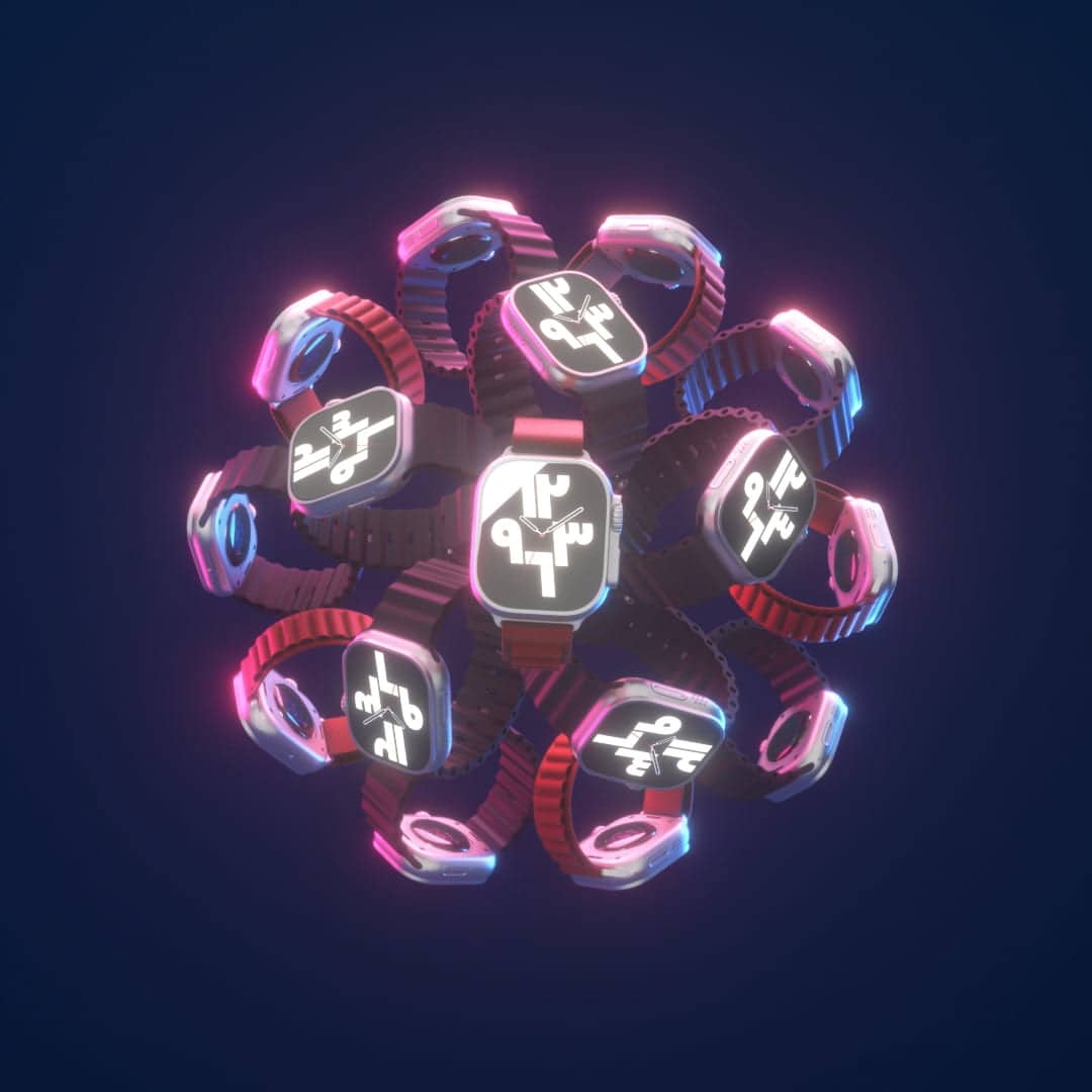 Wearable render — display treatment — frame 06