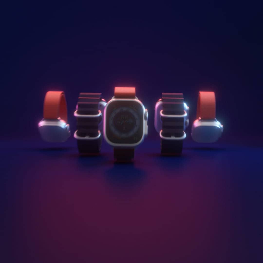 Wearable render — display treatment — frame 08